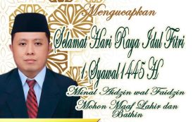 BERITA IKLAN : Kepala Dinas PUPR Halmahera Timur Beserta Jajaran Mengucapkan Selamat Hari Raya Idul Fitri 1 Syawal 1445H
